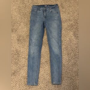 Old Navy Rockstar Super Skinny High Rise Sculpting Jeans, Size 0